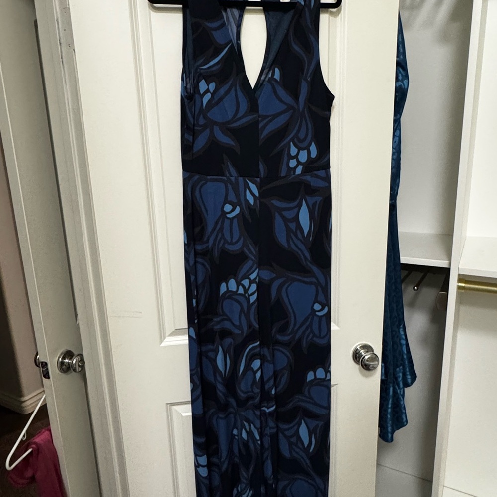 Blue Floral jumper